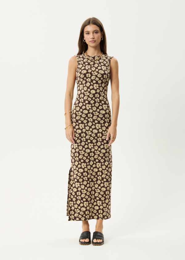 afends Astoria - Maxi Dress Coffee