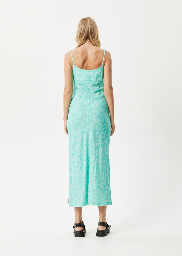 Afends Benny - Maxi Dress Jade Daisy