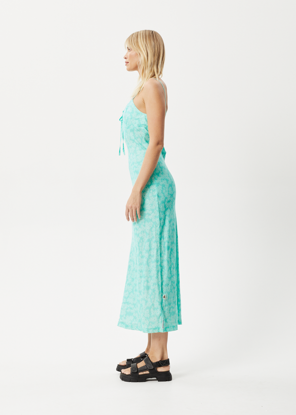 Afends Benny - Maxi Dress Jade Daisy