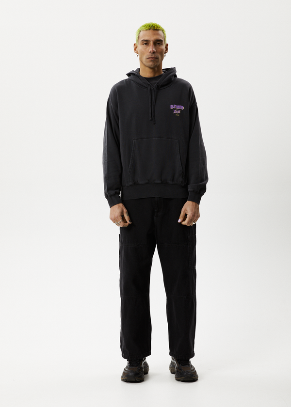 Afends Beyond Life - Graphic Hoodie Stone Black