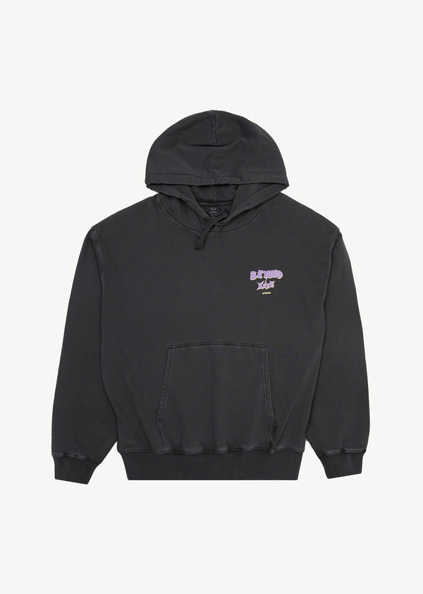 afends Beyond Life - Graphic Hoodie Stone Black