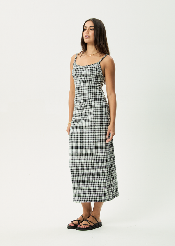 Afends Blair - Maxi Dress Black / White