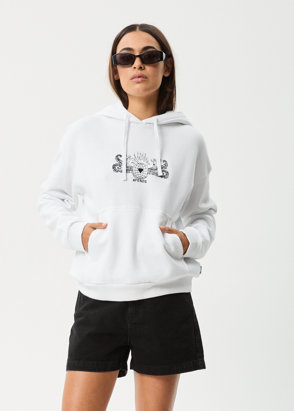 Afends Bonfire - Hoodie White