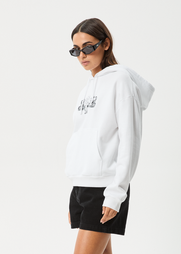 Afends Bonfire - Hoodie White