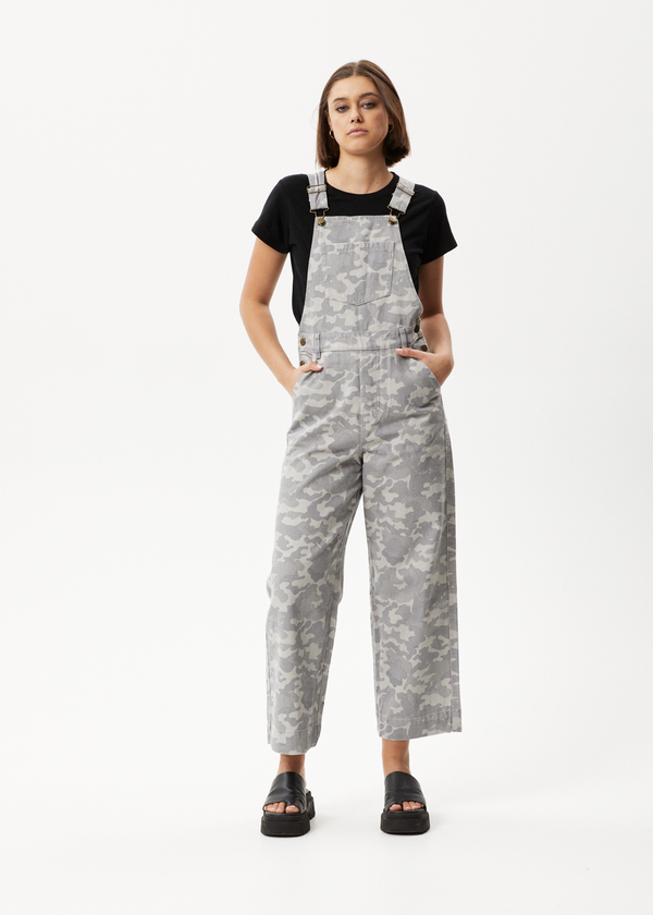 Afends Cadet Lucie - Denim Overall Camo