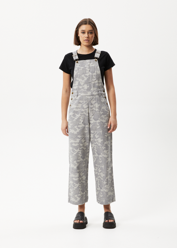 Afends Cadet Lucie - Denim Overall Camo