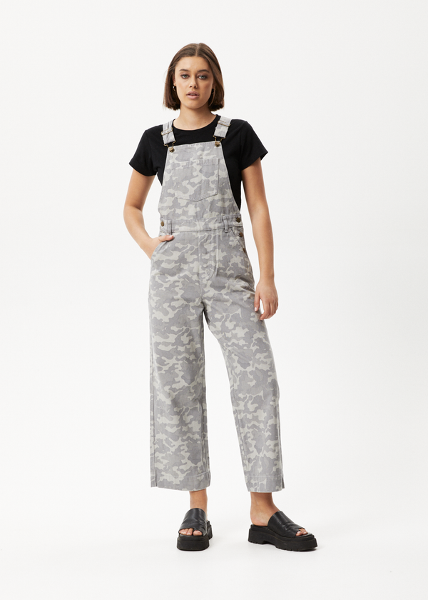 afends Cadet Lucie - Denim Overall Camo