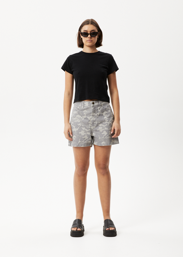 afends Cadet Seventy Threes - Denim Short Camo