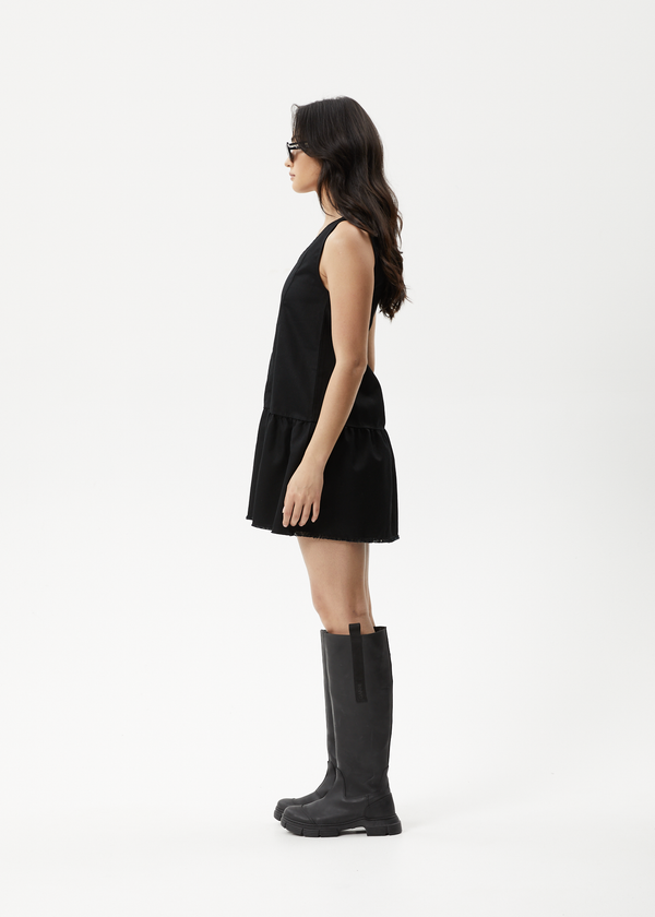 Afends Carly - Mini Dress Black