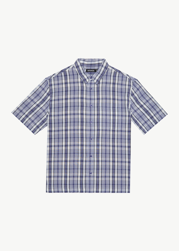 afends Check Out - Short Sleeve Shirt Marlin