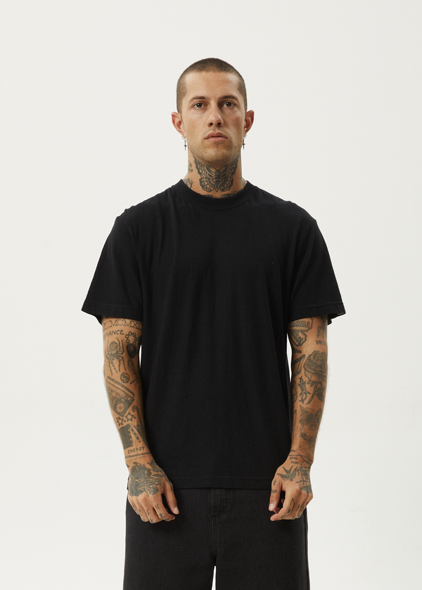 Afends Classic - Retro Tee Black