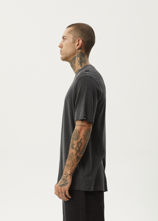 Afends Classic - Retro Tee Stone Black