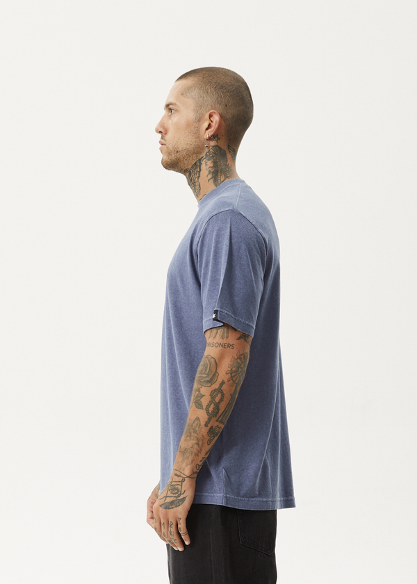 Afends Classic - Retro Tee Washed Marlin