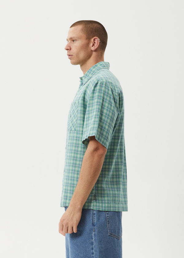 Afends Creator - Short Sleeve Shirt Pine