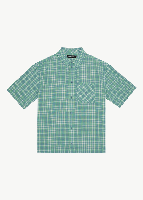 afends Creator - Short Sleeve Shirt Pine