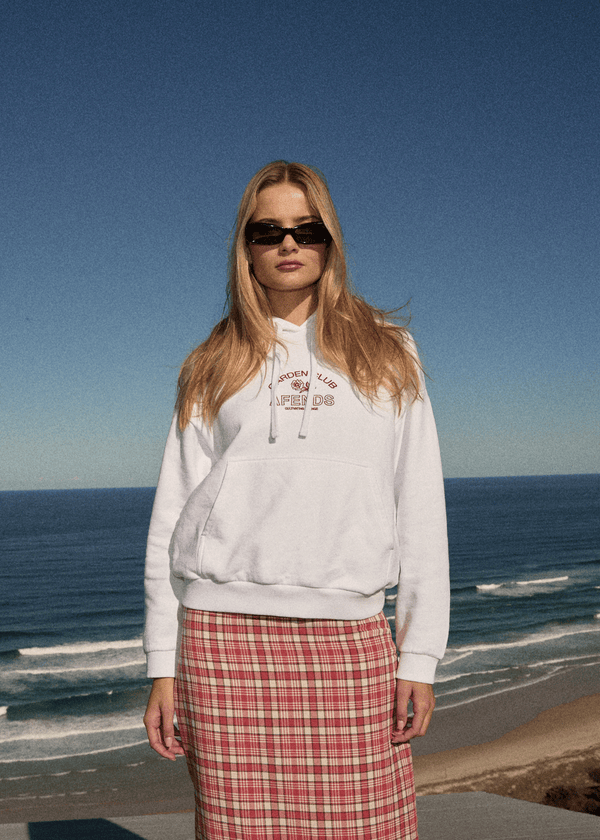 Afends Cultivate - Hoodie White