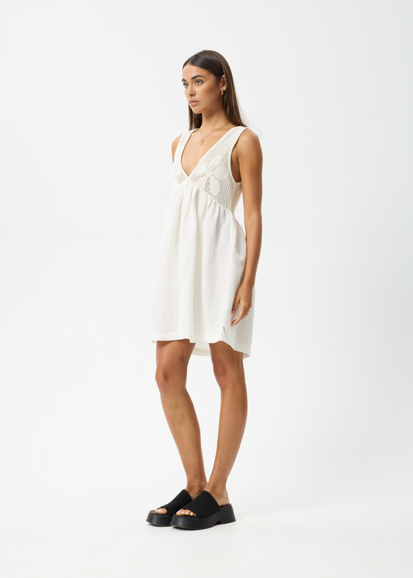 Afends Dakota - Mini Dress White