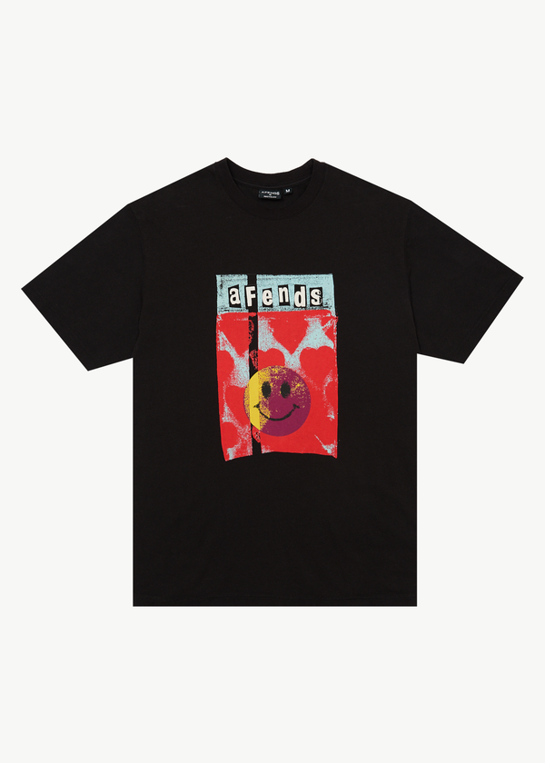 afends Dime Bag - Retro Tee Black