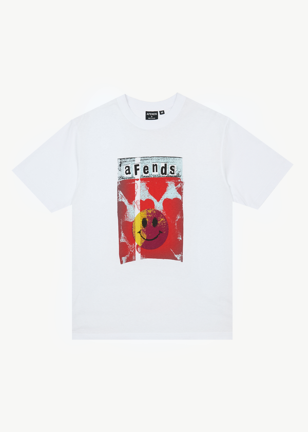 afends Dime Bag - Retro Tee White