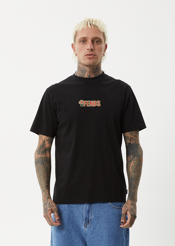 Afends Dosed - Retro Tee Black