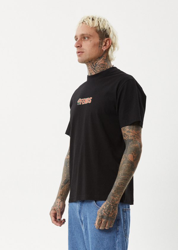 Afends Dosed - Retro Tee Black