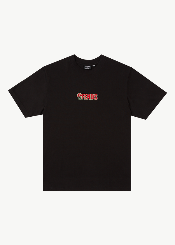 afends Dosed - Retro Tee Black