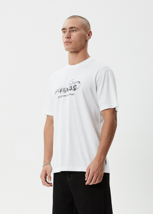 Afends Dreamer - Retro Tee White