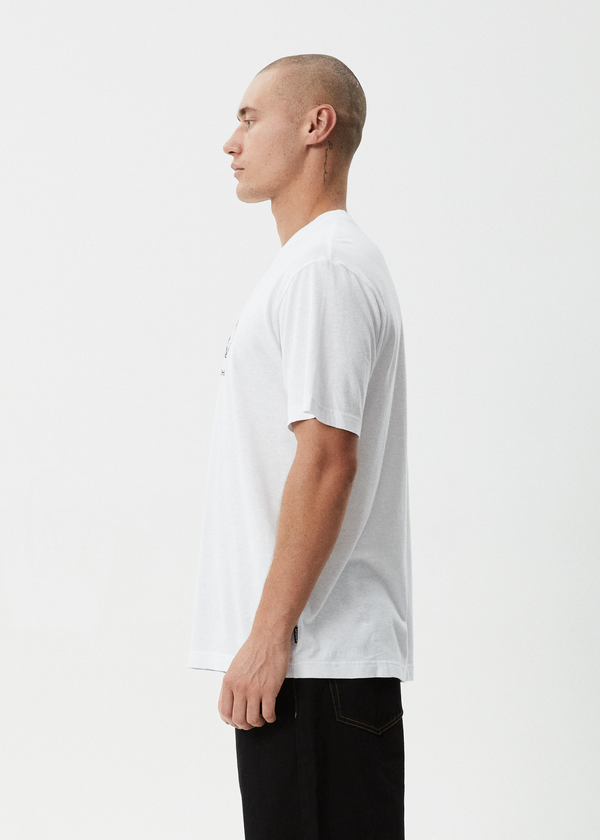 Afends Dreamer - Retro Tee White
