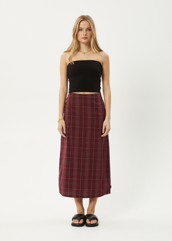 afends Eboni - Midi Skirt Port