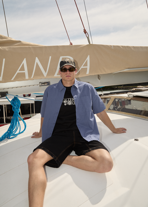 Afends Everyday - Short Sleeve Shirt Marlin