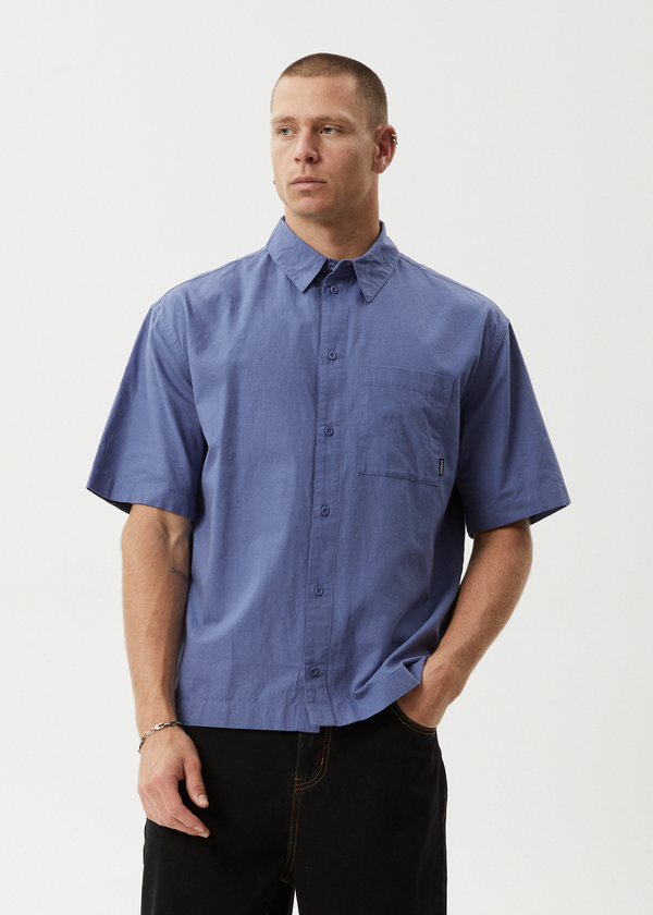 Afends Everyday - Short Sleeve Shirt Marlin