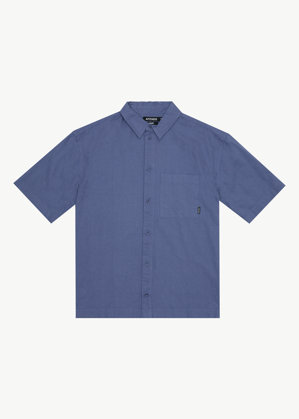 afends Everyday - Short Sleeve Shirt Marlin