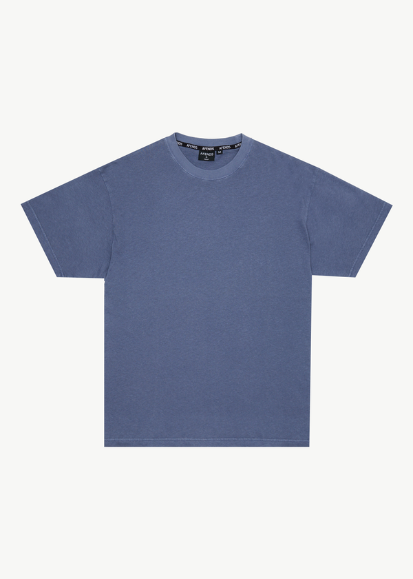 afends Foundation - Boxy Tee Washed Marlin