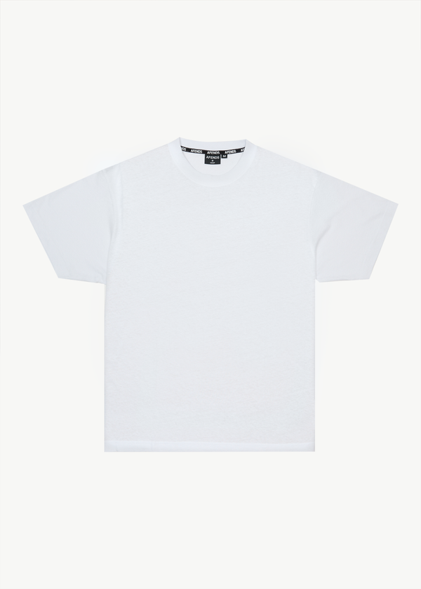 afends Foundation - Boxy Tee White