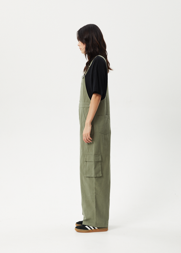 Afends Fraser - Utility Overall Olive