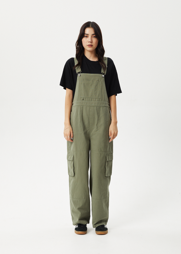 afends Fraser - Utility Overall Olive