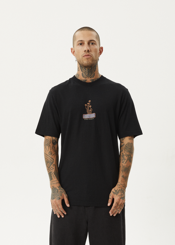 Afends Fruiting - Retro Tee Black