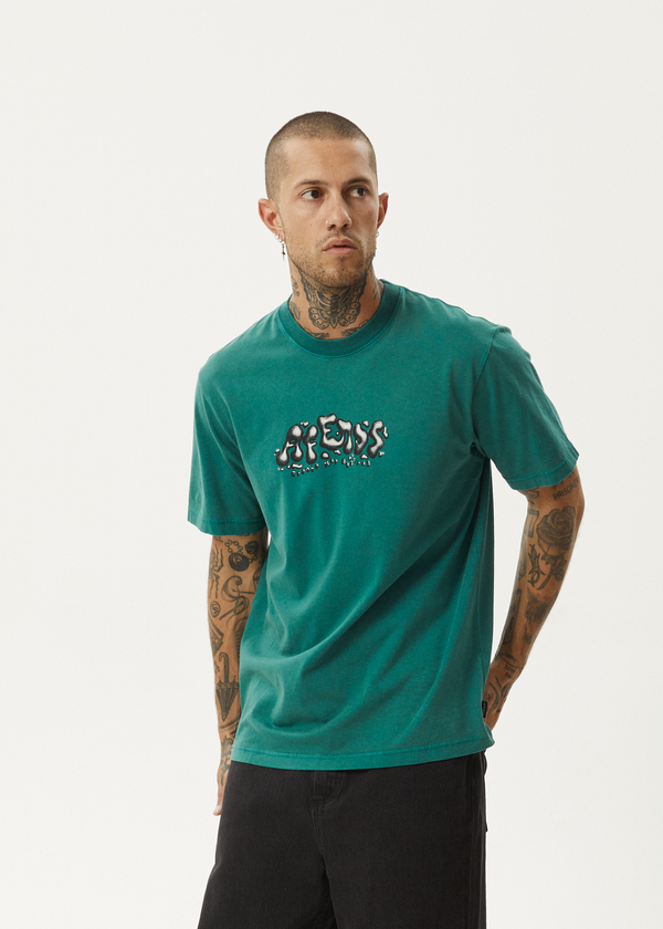 Afends Gello - Retro Tee Washed Pine