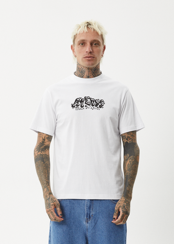 Afends Gello - Retro Tee White