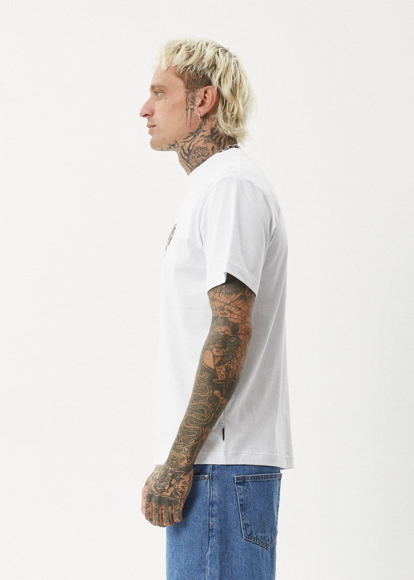 Afends Gello - Retro Tee White