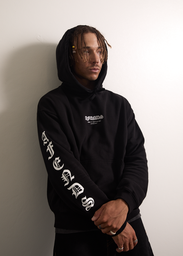 Afends Gothic - Hoodie Black
