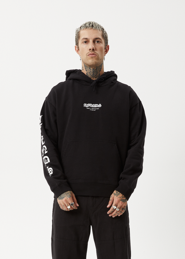 Afends Gothic - Hoodie Black