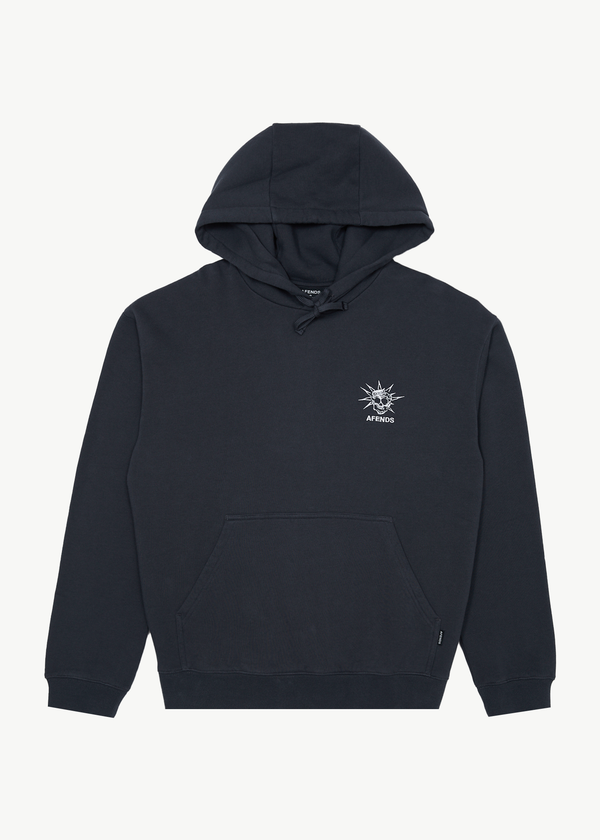 afends Graveyard - Hoodie Charcoal