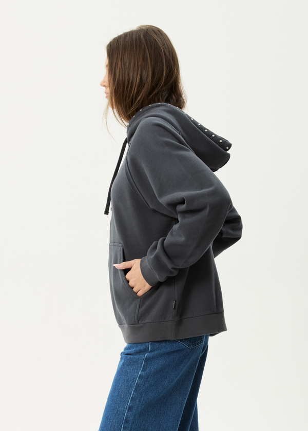 Afends Hardware - Hoodie Charcoal