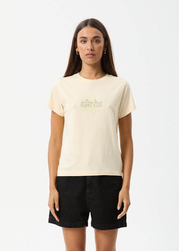 Afends Heidi - Regular Tee Sand