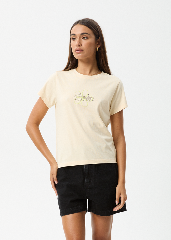 afends Heidi - Regular Tee Sand