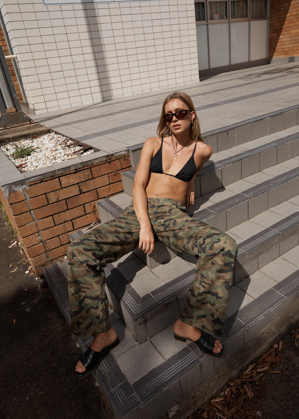 Afends Hidden Lexi - Low Rise Workwear Pant Hidden