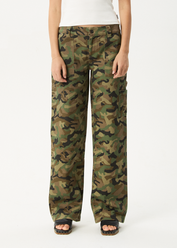 Afends Hidden Lexi - Low Rise Workwear Pant Hidden