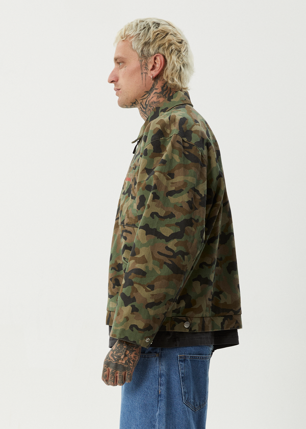 Afends Hidden Oracle - Workwear Jacket Hidden