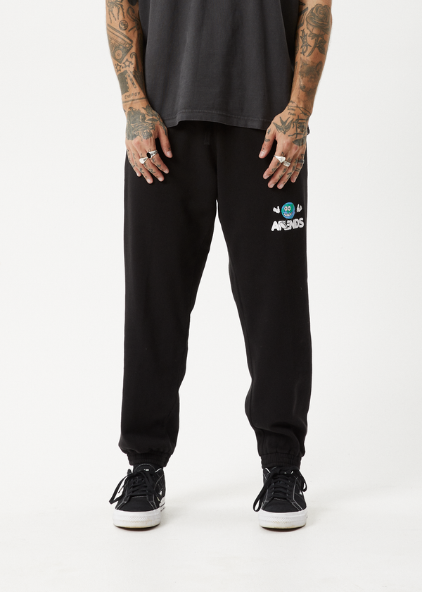 Afends Hometown - Track Pant Black